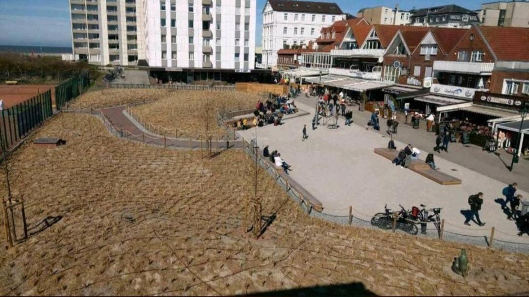 Ferienwohnung Haus Kleeblatt Klein Borkum Exterior foto